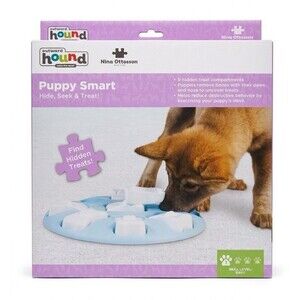 Outward Hound Puppy Smart Hide, Seek & Treat Easy Level Interactive Puzzle Toy